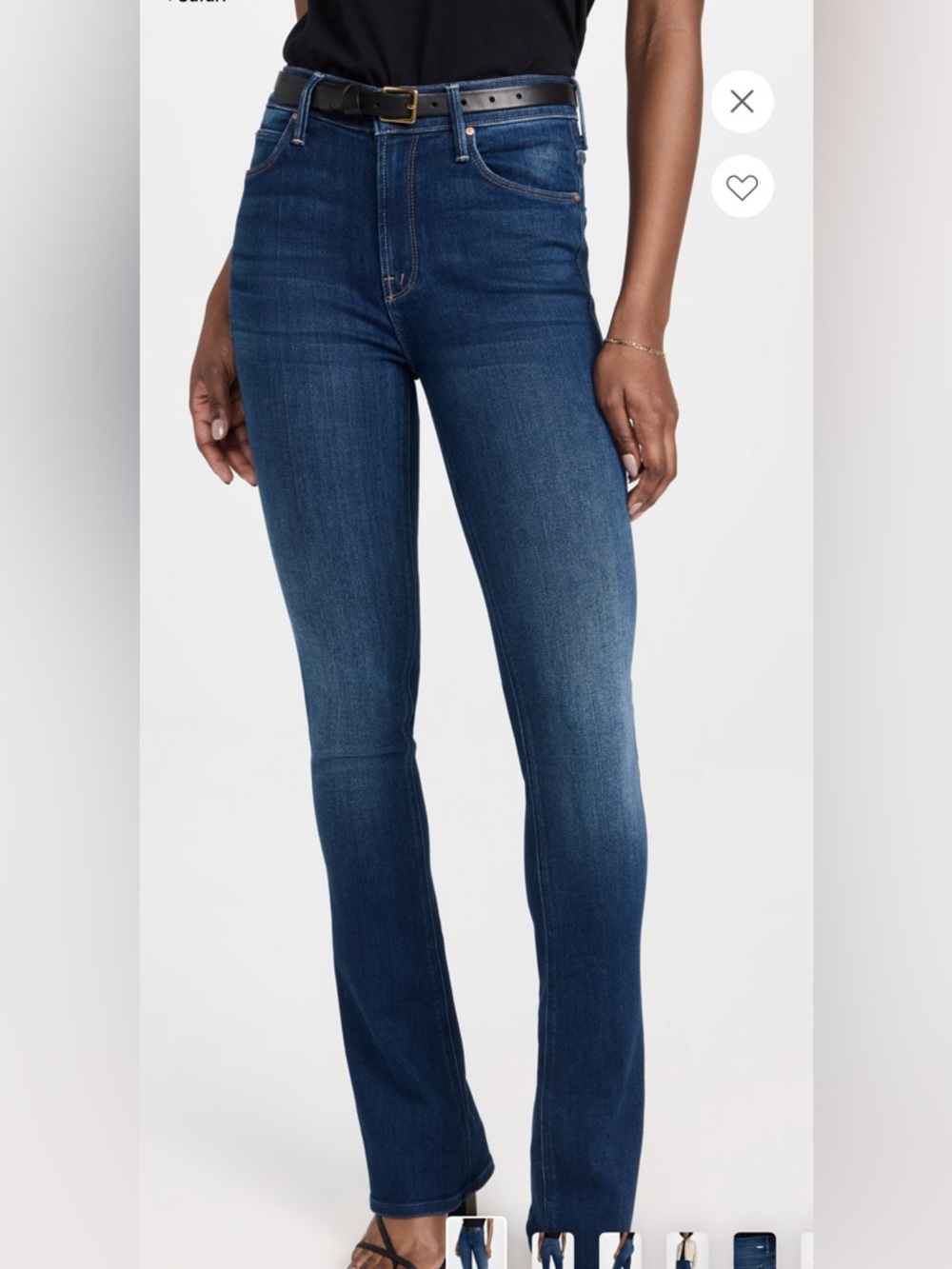 Mother The Runaway Jeans in Home Movies